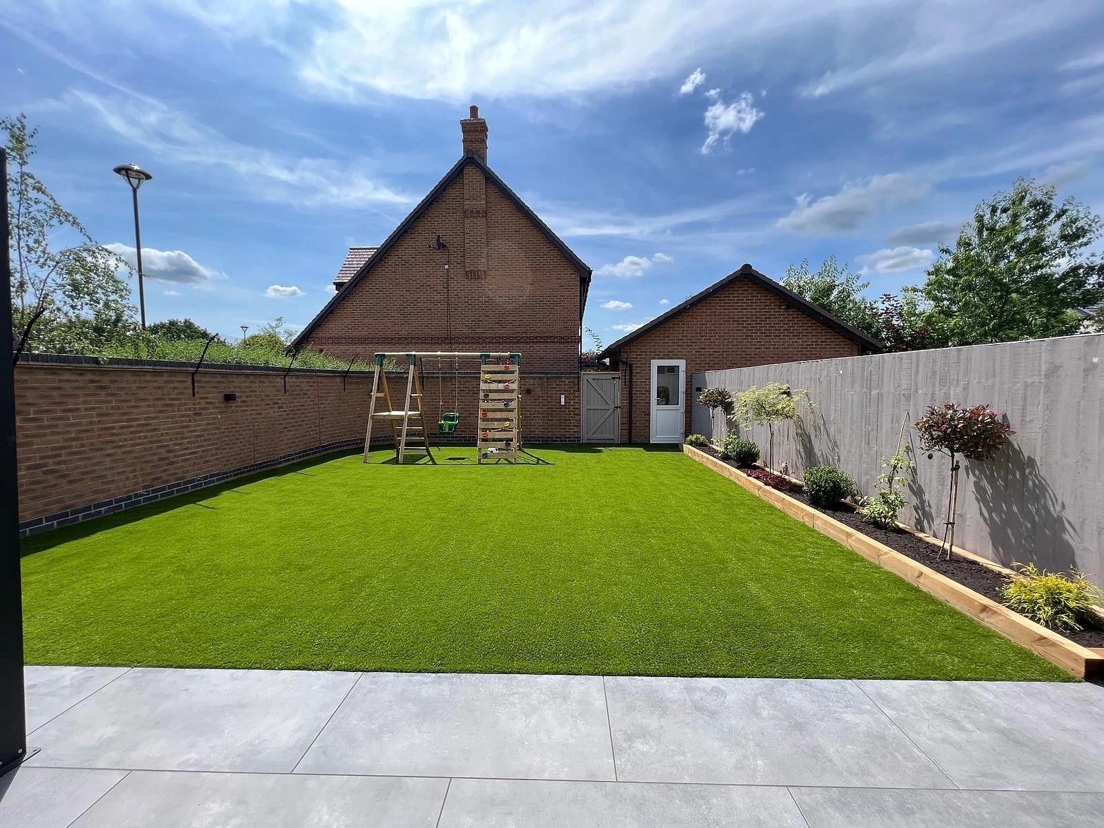Porcelain Patio & Garden Transformation