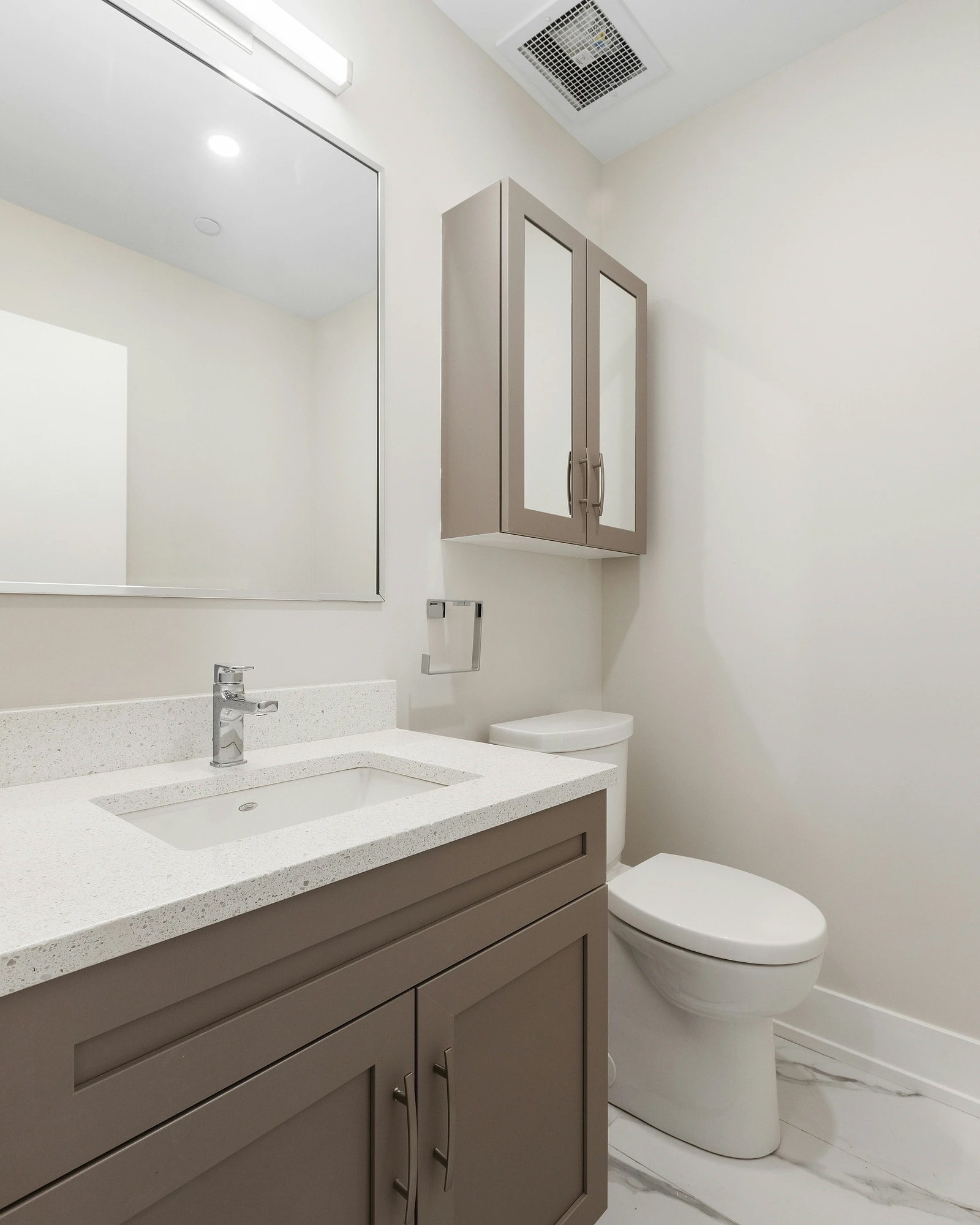 Minimalist Guest Bathroom