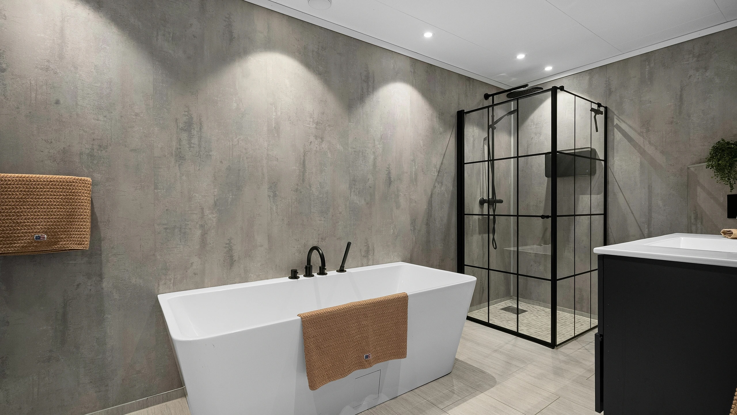 Spa-Style Master Bathroom